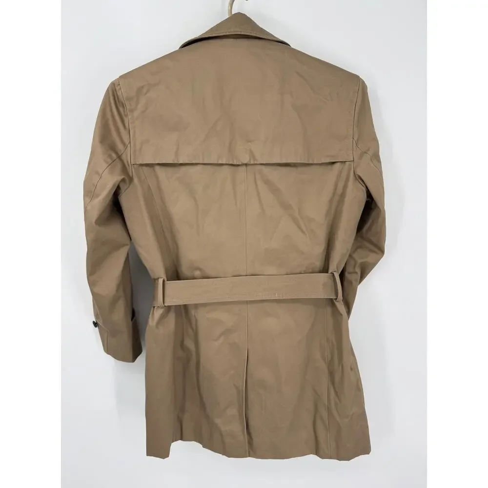 Banana Republic Classic Mens Trench Coat Removable Liner Size Medium NEW